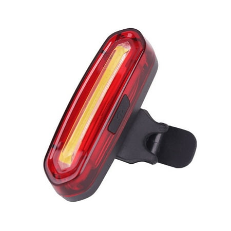 7Mode Bike Front Rear Light USB Rechargeable COB LED Bicycle Warning Tail Lamp